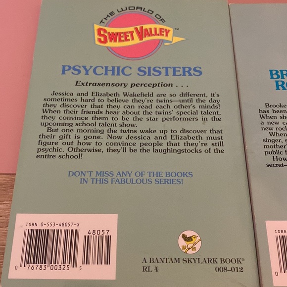 Vintage sweet valley twins and friends books set of 2 - Picture 6 of 7
